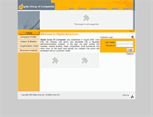 Tablet Screenshot of digital-asia.com